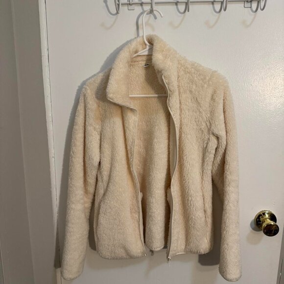 Uniqlo Fluffy Yarn Fleece Full-Zip Jacket - Picture 1 of 5